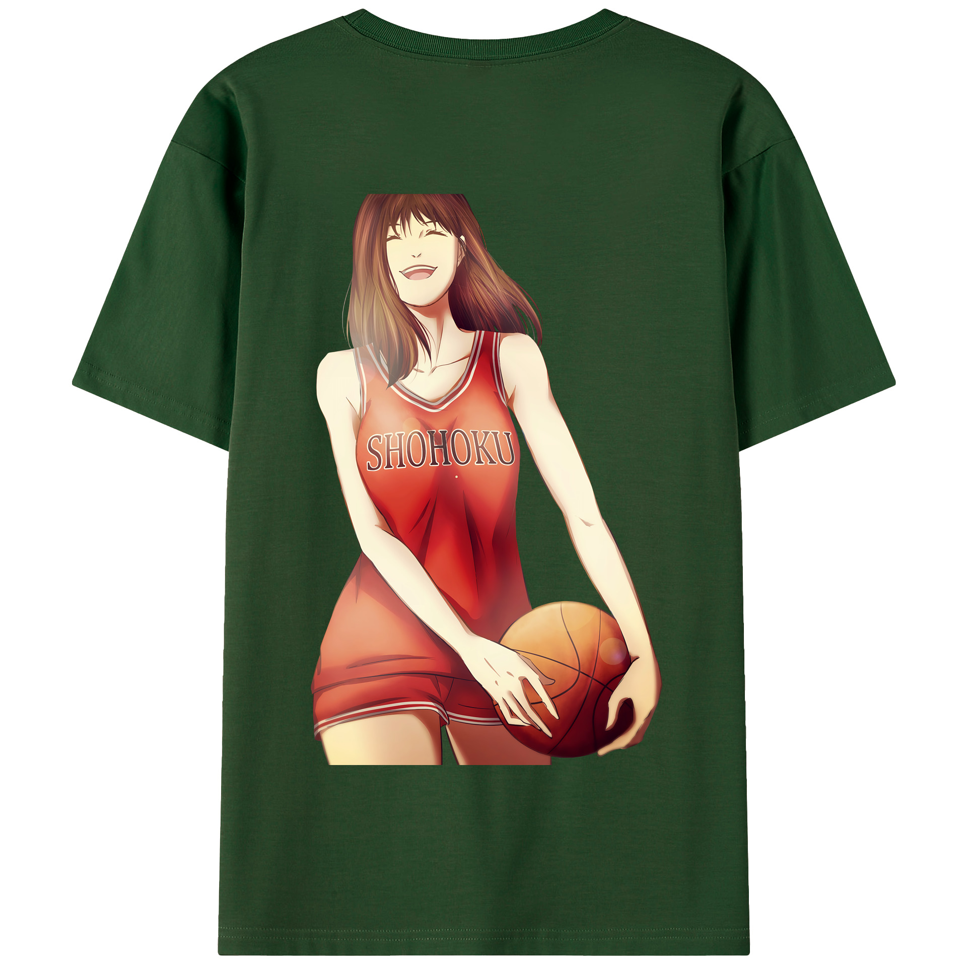 SLAM DUNK／スラムダンク 綿100％半袖Tシャツ（背面プリント）